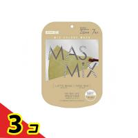 MASMiX(マスミックス) マスク 7枚入 (ラテベージュ×ワインレッド)  3個セット | 通販できるみんなのお薬