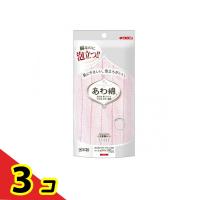 キクロン あわあみボディタオル 泡綿 1枚 (もも/ピンク色)  3個セット | 通販できるみんなのお薬(みんなのお薬)