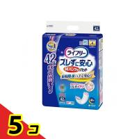 ライフリー ズレずに安心 紙パンツ用尿とりパッド 夜用 4回吸収 42枚  5個セット | 通販できるみんなのお薬