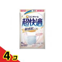 プレミアム超快適マスク 敏感肌ごこち 6枚入 (小さめサイズ)  4個セット | 通販できるみんなのお薬