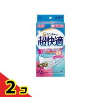 超快適マスク プリーツタイプ 小さめサイズ 30枚入 (ホワイト)  2個セット | 通販できるみんなのお薬