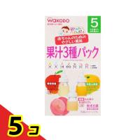 飲みたいぶんだけ果汁3種パック 5袋 (×6包)  5個セット | 通販できるみんなのお薬