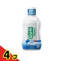 ガムプラス デンタルリンス 低刺激 ノンアルコールタイプ 450mL  4個セット | 通販できるみんなのお薬