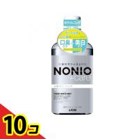 NONIO(ノニオ)プラス ホワイトニング デンタルリンス 液体歯磨き 本体ボトル 600mL  10個セット | 通販できるみんなのお薬(みんなのお薬)