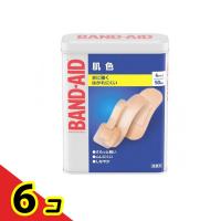 BAND-AID(バンドエイド) 肌色 4サイズ(M・ワイド・パッチ・SS) 50枚入  6個セット | 通販できるみんなのお薬