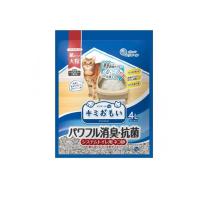 エリエールペット 猫砂 キミおもい パワフル消臭・抗菌 システムトイレ用ネコ砂 大粒 紙タイプ 4L  (1個) | 通販できるみんなのお薬