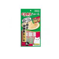 いなば 猫用 CIAOちゅ〜る(チャオちゅーる) 総合栄養食 かつお 14g× 4本入  (1個) | 通販できるみんなのお薬