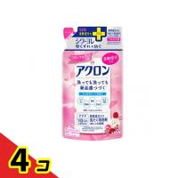 アクロン おしゃれ着用洗濯洗剤+柔軟成分 フローラルブーケの香り 詰め替え用 380mL  4個セット | 通販できるみんなのお薬