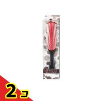 貝印 スタイリングブラシ L レッドラバー HL0002 1個  2個セット | 通販できるみんなのお薬(みんなのお薬)