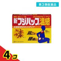 第３類医薬品新フジパップ 温感 12枚  4個セット | 通販できるみんなのお薬