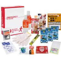 防災セット 非常用 1DAY 災害対策 17点 非常持出 帰宅困難者対策 地震対策 停電対策 7年保存水 保存食 簡易トイレ アルミブランケット A4サイズ EP-40T