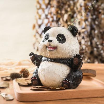 0115166 天然黒曜石パンダ置き物、23.1＊39.3ミリ Amazon.co.jp: 大型 オーナメント ジャイアント・パンダ 置物