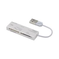 ナカバヤシ CRW-5M52NW USB2.0マルチカードリーダー／ライター ホワイト | ツクモYahoo!店