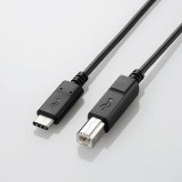 エレコム U2C-CB10NBK USB2.0ケーブル(認証品、C-B) 1.0m | ツクモYahoo!店