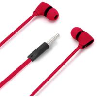 PGA PG-SECE2RD1 3.5mmステレオプラグ ステレオイヤホン カナルタイプ Premium Style コード長1.2m レッド PGSECE2RD1 | ツクモYahoo!店