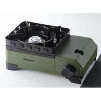 イワタニ CB-ODX-JR カセットフー タフまるJr. カセットコンロ オリーブ | ツクモYahoo!店