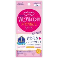 コーセーコスメポート ソフティモメイク落としシートWヒアルロン酸配合携帯用(12枚入) | ツクモYahoo!店