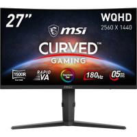 MAG 275CQRF QD E2 27インチ WQHD(QHD)2560x1440 ゲーミングモニター 180Hz 0.5ms(GTG) 量子ドット RapidVA 1500R湾曲パネル | ツクモ パソコン Yahoo!店