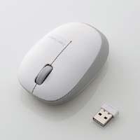 M-BL20DBSV （シルバー） USB無線 BlueLEDセンサー 3ボタン小型マウス | ツクモ パソコン Yahoo!店