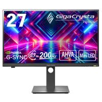 GigaCrysta KH-GDQ271JLAQ 27インチ WQHD(QHD)2560ｘ1440 ゲーミングモニター 200Hz AHVA MiniLED 量子ドット HDR1000 | ツクモ パソコン Yahoo!店