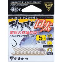 がまかつ 掛りすぎ口太 5号 茶  / グレバリ 釣り針 / メール便可 | 釣人館ますだ Yahoo!店