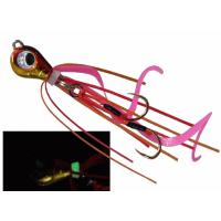 ルーディーズ 魚子ラバ 10g #アカキン / 穴釣り タイラバ 鯛ラバ つり具 メール便可 | 釣人館ますだ Yahoo!店