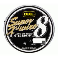 デュエル スーパーエックスワイヤー8 0.8号 300m  5色イエローマーキング / PEライン 釣具 メール便可 | 釣人館ますだ Yahoo!店