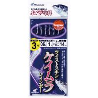 ハヤブサ 小アジ専科 ツイストケイムラレインボー 6本鈎 5号-1号 HS303 / サビキ 仕掛け / メール便可 / 釣具 | 釣人館ますだ Yahoo!店