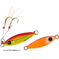 ハヤブサ ジャックアイ ヒラリン 5g #3 ケイムラアカキン蛍光オレンジ / メタルジグ ルアー / メール便可 / 釣具 | 釣人館ますだ Yahoo!店