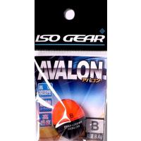 磯フカセウキ ファイブスター ISO GEAR アバロン 0号 オレンジ / グレ チヌ 中通し円錐ウキ つり具 メール便可 | フィッシング釣人館 1号店