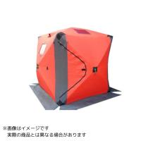 エクセル BB-920 ワカサギテント(1〜2人用) 約150x150cm ＃オレンジ 【大型商品3】 | ヨコオネット Yahoo!店