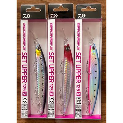 ダイワセットアッパー 125S & Jackall ルアーセット オリムピック ダイワ ショアラインシャイナーZ セットアッパー