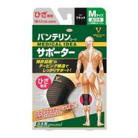 興和 バンテリンコーワ サポーター ひざ専用 ふつう Mサイズ ブラック (1枚) 右脚・左脚共用 | ツルハドラッグ ヤフー店