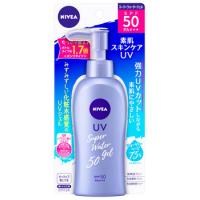 花王 ニベアUV スーパーウォータージェル SPF50 PA+++ ポンプタイプ (140g) 日焼け止めジェル | ツルハドラッグ ヤフー店