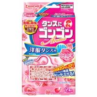 金鳥　KINCHO　キンチョウ　タンスにゴンゴン　アロマ　洋服ダンス用　1年防虫　リッチフローラルの香り　(4個入) | ツルハドラッグ ヤフー店