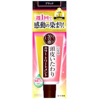 ロート製薬　50の恵　頭皮いたわりカラートリートメント　ブラック　(150g)　白髪染め | ツルハドラッグ ヤフー店