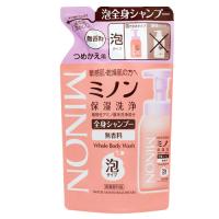 第一三共ヘルスケア ミノン全身シャンプー 泡タイプ つめかえ用 (400mL) 詰め替え用　医薬部外品 | ツルハドラッグ ヤフー店