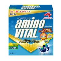 味の素 アミノバイタル アクティブファイン (30本) アミノ酸2200mg 顆粒スティック　※軽減税率対象商品 | ツルハドラッグ ヤフー店