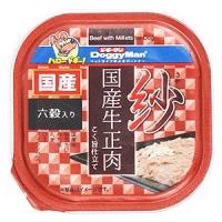 ドギーマン 紗 国産牛正肉 六穀入り (100g) ドッグフード 全犬種用 | ツルハドラッグ ヤフー店