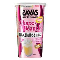 明治 ザバス フォーウーマン シェイプ＆ビューティ ミルクティー風味 (231g) プロテインパウダー SAVAS　※軽減税率対象商品 | ツルハドラッグ ヤフー店