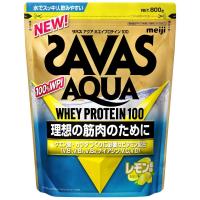 明治 ザバス アクア ホエイプロテイン100 レモン風味 (800g) プロテインパウダー SAVAS　※軽減税率対象商品 | ツルハドラッグ ヤフー店
