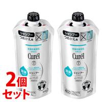《セット販売》　花王 キュレル シャンプー つめかえ用 (340mL)×2個セット 詰め替え用 curel　医薬部外品 | ツルハドラッグ ヤフー店