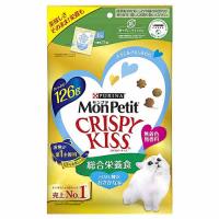 ネスレ ピュリナ モンプチ クリスピーキッス 総合栄養食 とびきり贅沢おさかな味 (126g) キャットフード | ツルハドラッグ ヤフー店