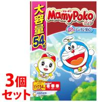 《セット販売》　ユニチャーム マミーポコパンツ ドラえもん ビッグ (54枚)×3個セット 男女共用 12kg-22kg パンツタイプ 紙おむつ　送料無料 | ツルハドラッグ ヤフー店