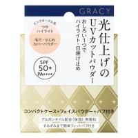 資生堂 グレイシィ 光仕上げパウダーUV ピンクオークル (7.5g) SPF50+ PA++++ フェイスパウダー GRACY | ツルハドラッグ ヤフー店