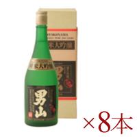お花見 日本酒 男山 純米大吟醸 化粧箱入り 720ml × 8本 | にっぽん津々浦々
