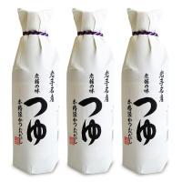 佐々長醸造 老舗の味 つゆ 500ml × 3個 岩手名産 | にっぽん津々浦々