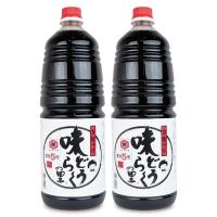 東北醤油 キッコーヒメ 味どうらくの里 1.8L × 2本 | にっぽん津々浦々