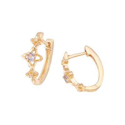 K18 フープ タンザナイトのピアスセット K18イエローゴールド タンザナイト フックピアス[6252313004