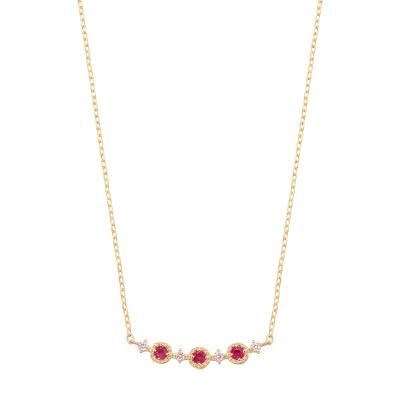 ジュエリーツツミ ネックレス（石の素材：ルビー）のおすすめ